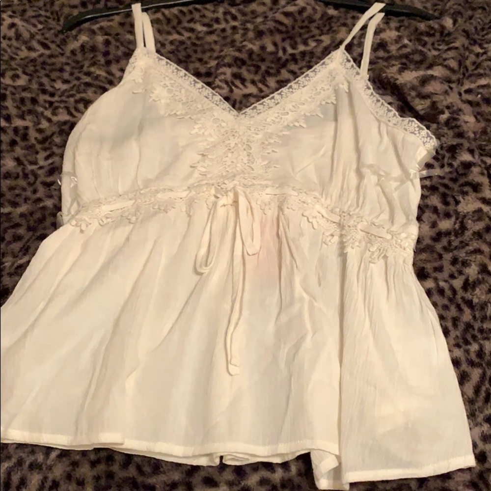 Cute white tank